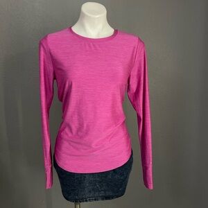 DSG Vibrant Pink Long Sleeve Women's Tee